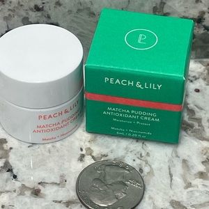 🍄6/$26 Peach & Lily matcha pudding antioxidant pudding mini NWT